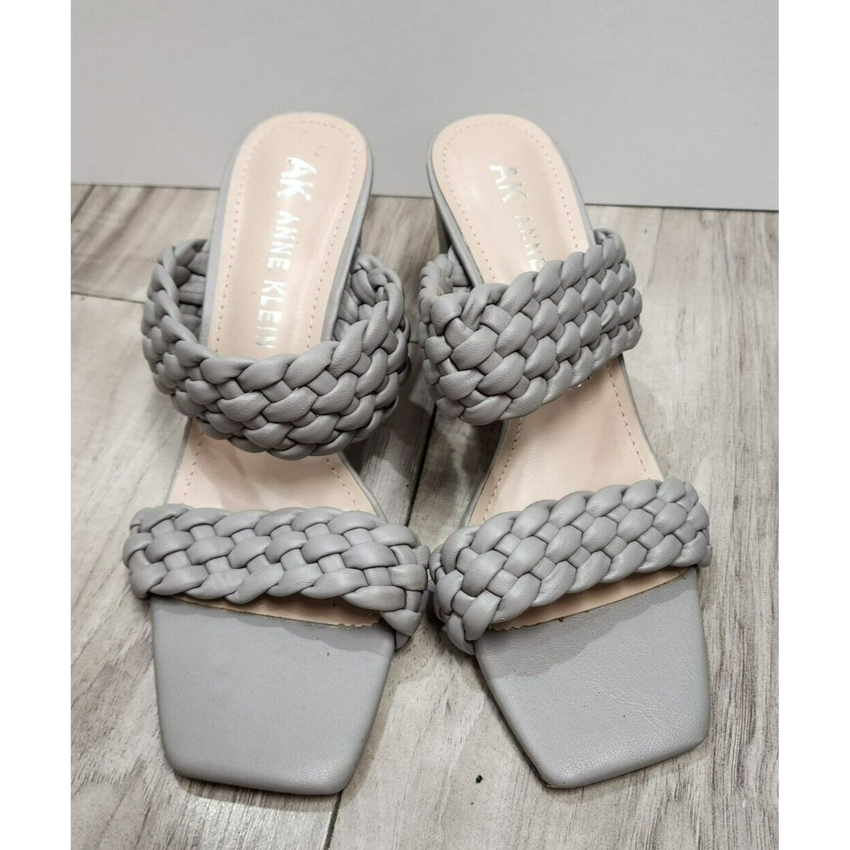Anne Klein Block Slide Sandles Woman's Size 8.5